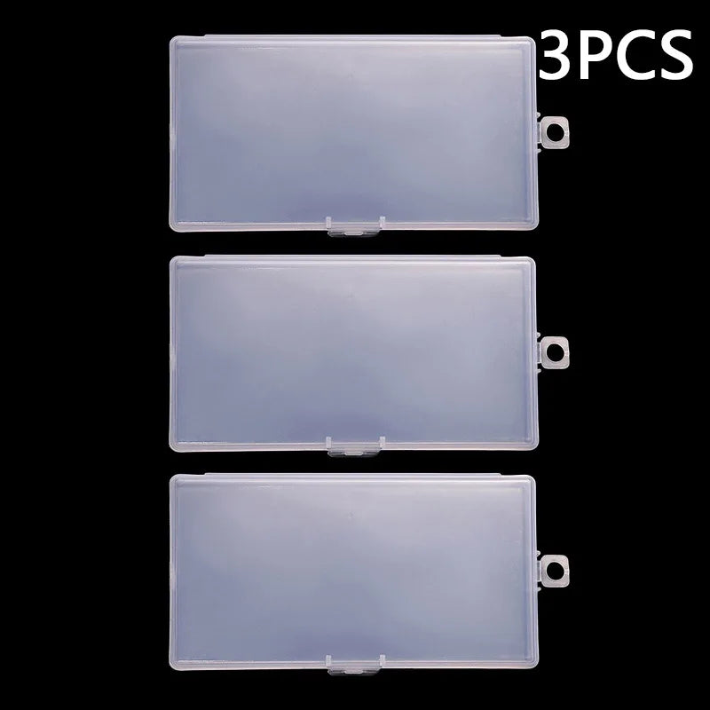 3pcs/set Storage Box Paper Money Album Currency Banknote Case Storage Bags Collection Boxes Holder With Transparent Plastic C