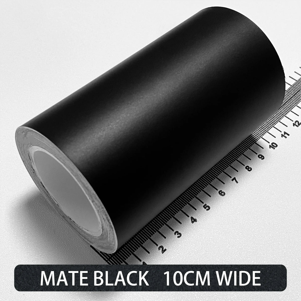 Carbon Fiber Automotive Adhesive Tape Roll Matte Black Protective Car Film Self-Adhesive Film 3D Vinyl Car Film Accessories -