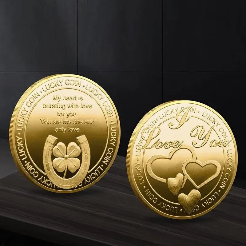 Gold Plated Bitcoin Coin Collectible Art Collection Gift Physical Commemorative Casascius Metal Antique Imitation Happy Birth