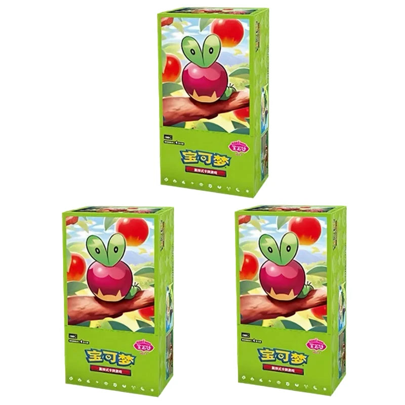 In Stock 100% Original Genuine PokéM0n Trading Ptcg Card Collected Gem Bag Series Collect Battle Cards Birthday Gifts - 3 box