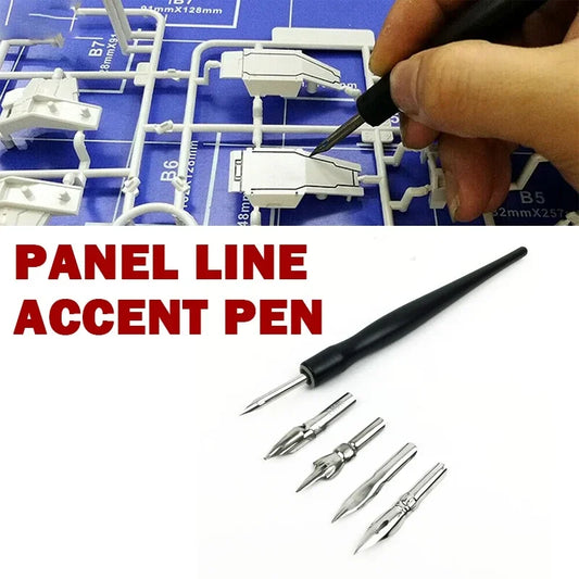 Panel Line Accent Pen Assembly Model Tool for precise lines