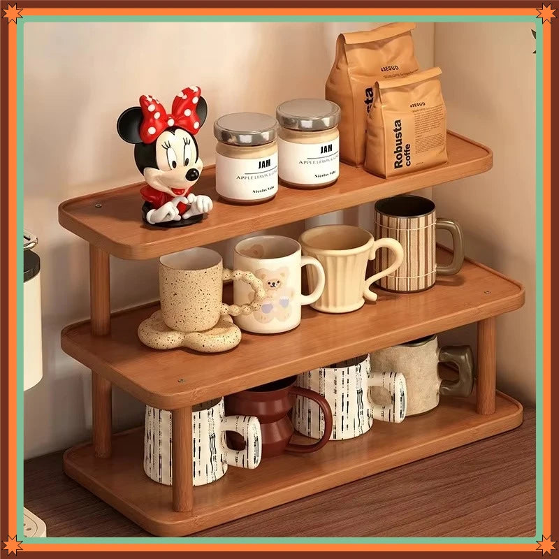 Mid-century Vintage Coffee Mug Holder for a Tidy Desk Display