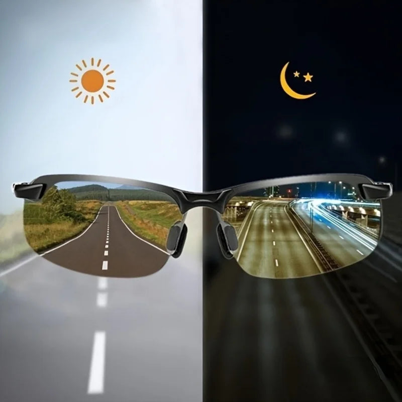 Polarized Fashion Glasses for Day to Night Vision and UV