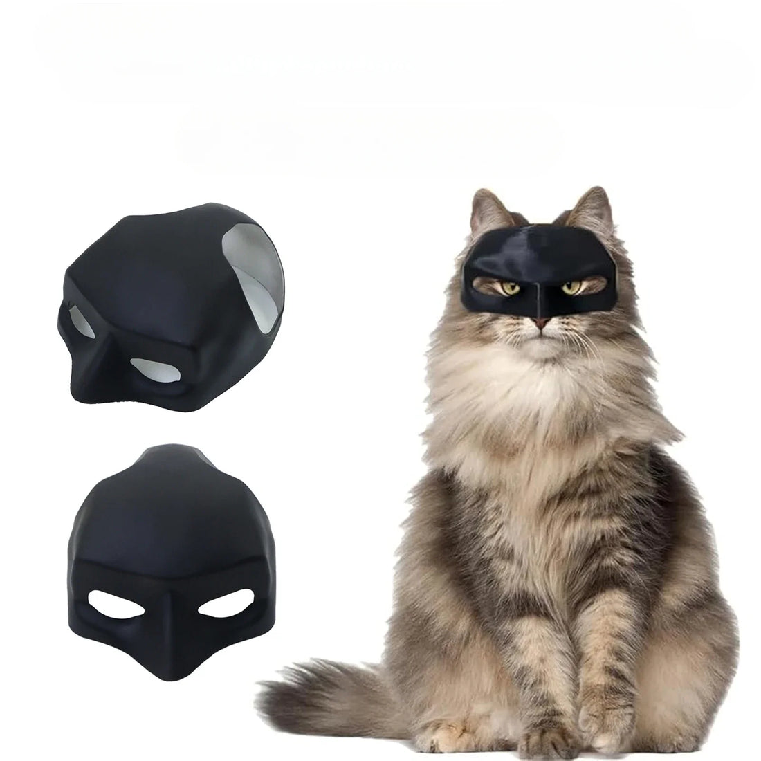 Cat Avenger Mask: A Playful Bat Cat 3D Cosplay Prop