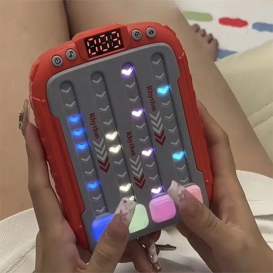 Electronic Music Puzzle Game Machine for Travel and Learning
