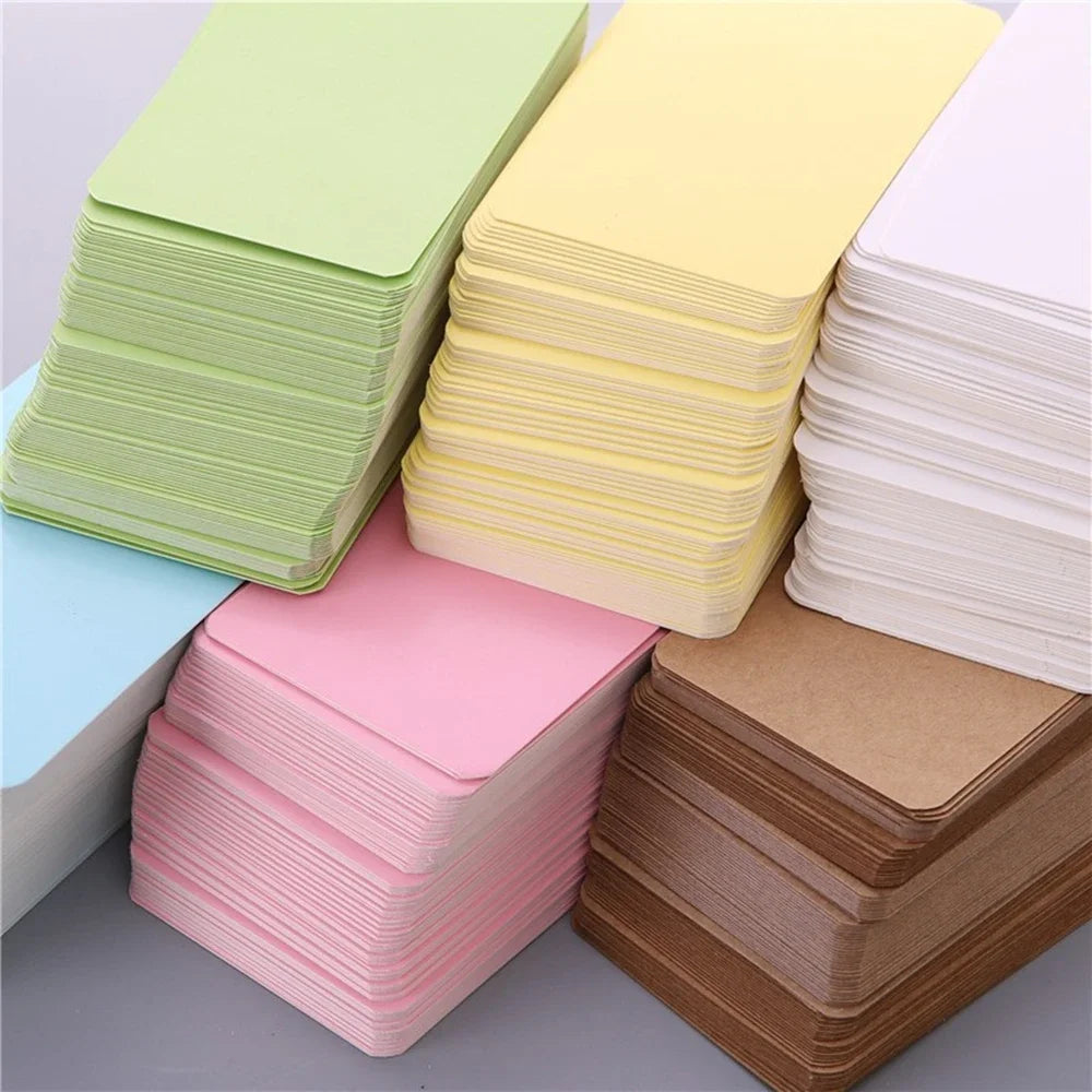Color Kraft Cards: A Small, Handwritten Joy for Notes