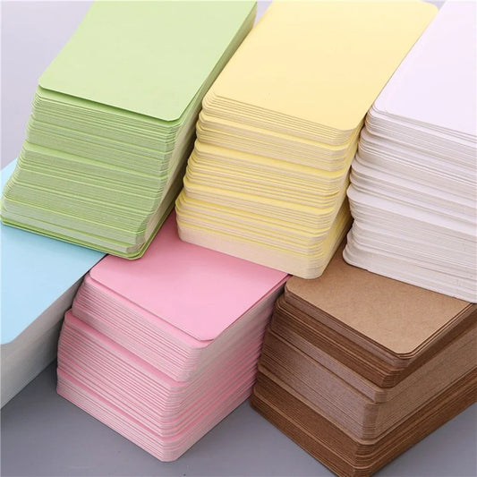 Color Kraft Cards: A Small, Handwritten Joy for Notes