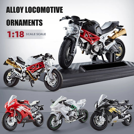 Model Diecast Motocycle Toys Ornament for Your Desk Display