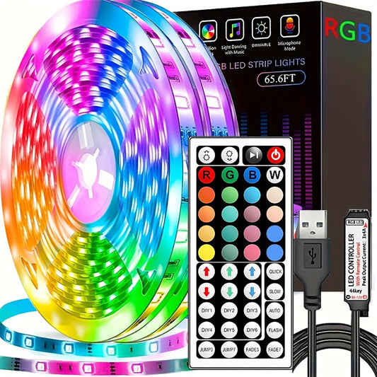Led Strip Lights with 44 Key Remote Control for Any Room