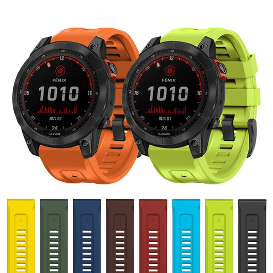 QuickFit 22mm 26mm Strap for Garmin Epix Gen 2 Silicone Band