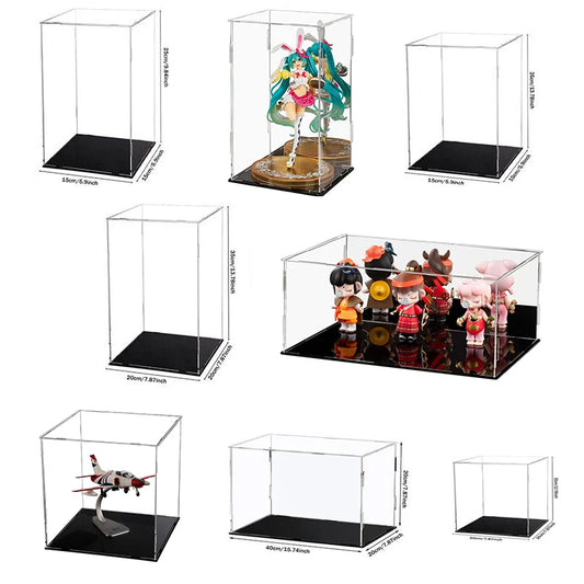 Acrylic Display Case: Clear Countertop Box for Collectibles