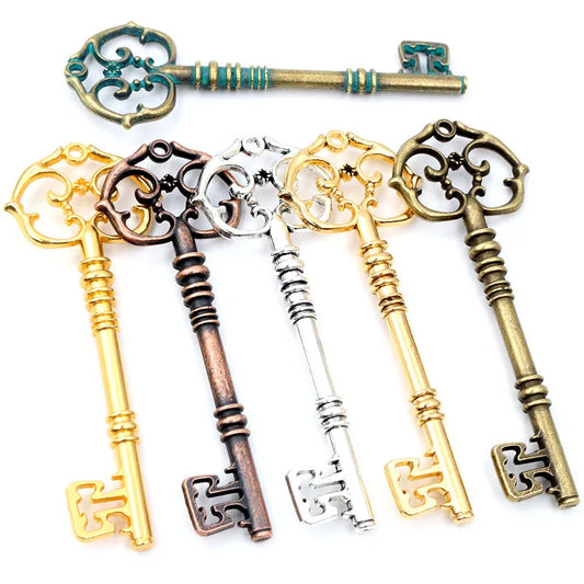 83x31mm key charms antique handmade: Vintage DIY jewelry