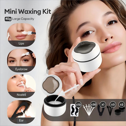 Mini Wax Heater for Nose and Facial Hair Removal at Home