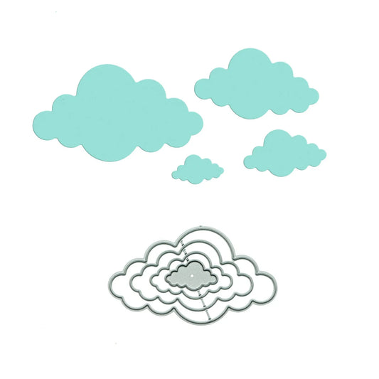 Cloud Pattern Die Cutter for Scrapbooking Craft Projects