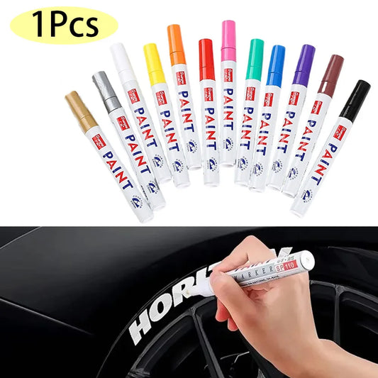 Car Paint Pen Waterproof Marker for Wheels and Tires