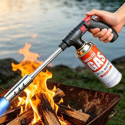 Extended Butane Torch Long Tube for Outdoor Cooking