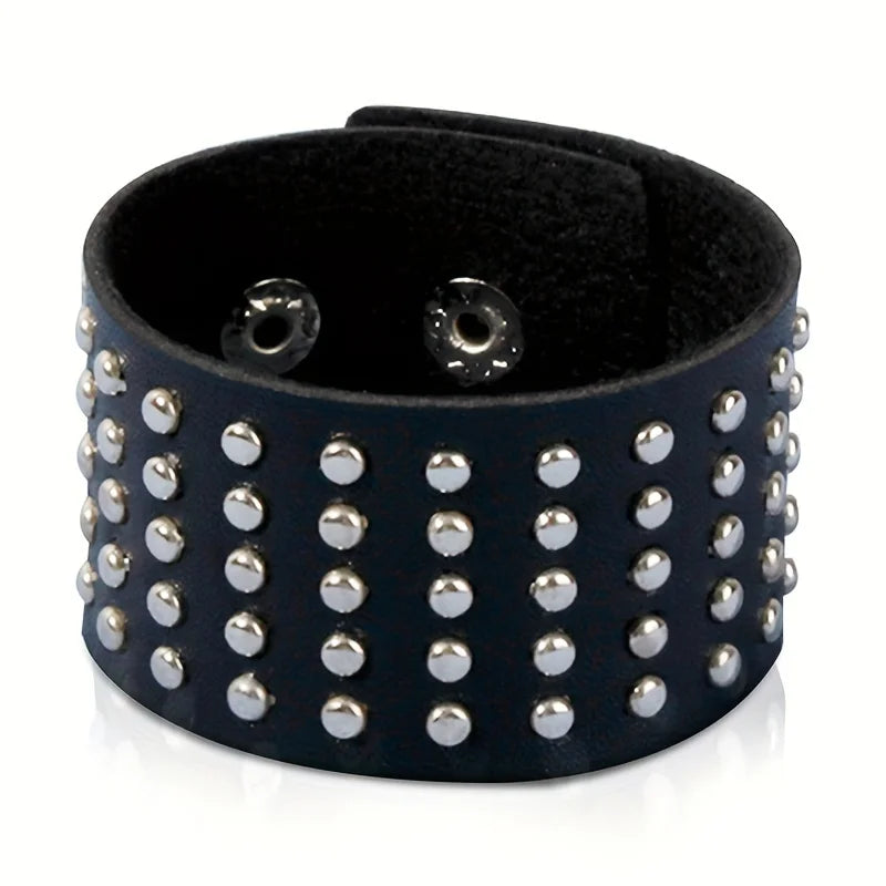 Fashion Gothic Punk Retro Multi Chain Street Dance Bracelet For Halloween Cosplay Christmas Party Birthday Lovers Gifts - Sty