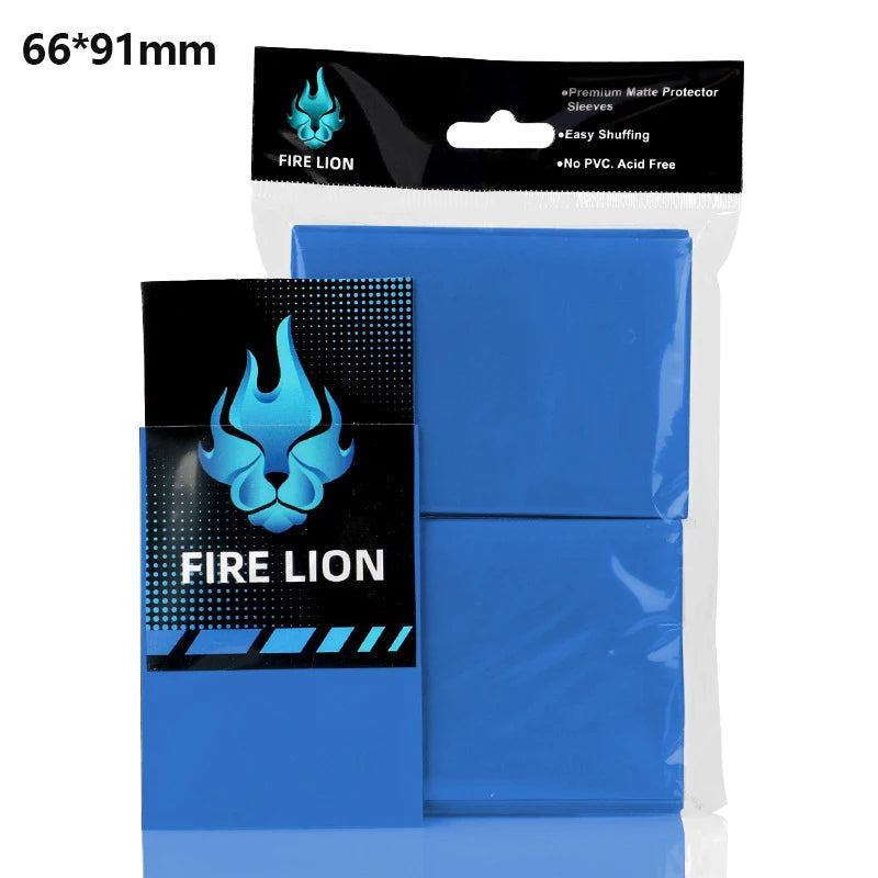 100PCS 66x91mm Matte Entertainment Card Sleeves Holder for TCG Cards Protector for MTG Card Sleeves Game Cards Frosted Sleeve