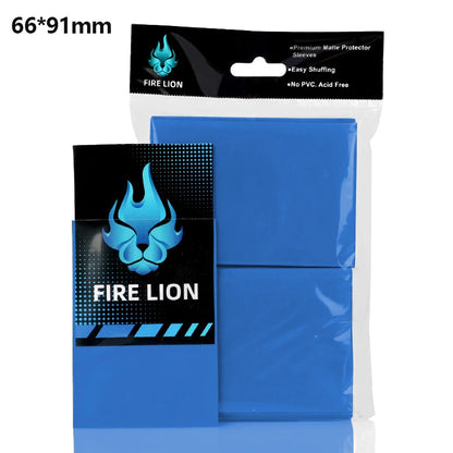 100PCS 66x91mm Matte Entertainment Card Sleeves Holder for TCG Cards Protector for MTG Card Sleeves Game Cards Frosted Sleeve