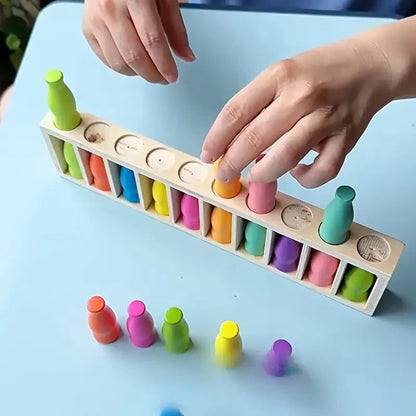 20 Color-Matching Challenging Bottle Puzzle Game Set Memory & Logic Training Strategy Board Game Party Halloween Christmas Gi