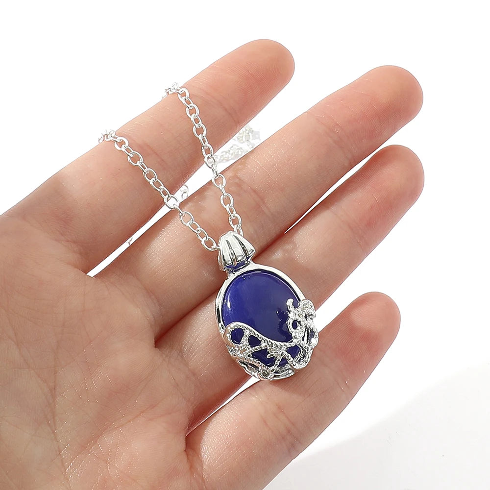 Vintage Katherine Pendant Necklace from the Vampire Diaries Women's Cosplay Jewelry Movie Fans