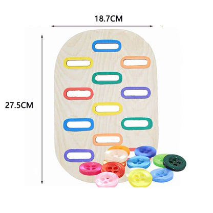 Children's Sensory Tray Table Color Hairball Game Wooden Tile Montessori Early Education Toys Kids Toys Educational Accessori