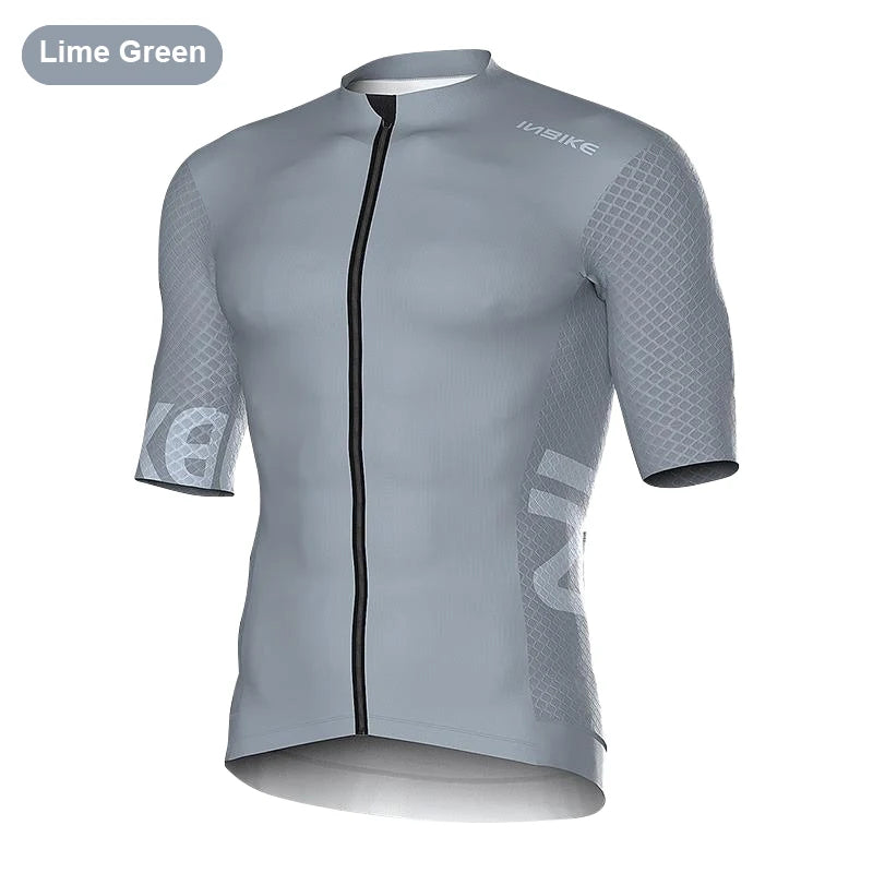 INBIKE Short Sleeve Bicycle Jersey Man Summer Road Cycling Jersey Clothes For Men MTB Mountain Bicycle Sportswear Male Clothi