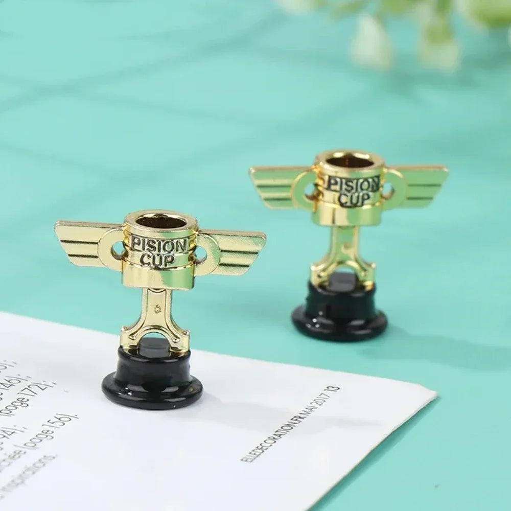 Model PISTON CUP Sports Games Plastic Gold Trophy Awards Competition Champion Winner Award Trophy Toy Children Award Prize