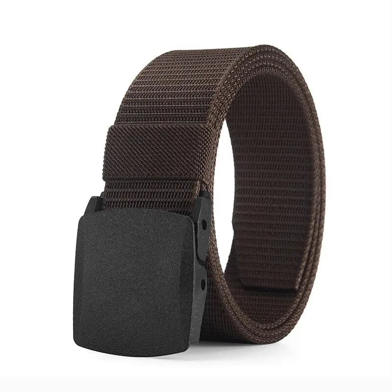 Men's Belt Outdoor Casual Canvas Belt Metal Free Training Nylon Tactical Belt With Pants Jeans Belt Sports Belts For Men Wome