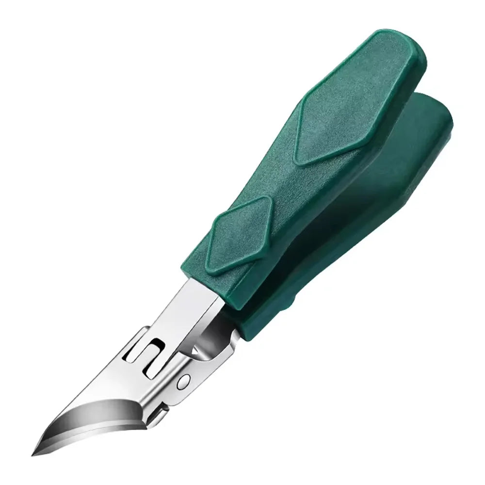 New Pointed-Nose, Beveled, Original Large-Opening Nail Clippers, Pointed-Nose Nail Cutters, Nail Trimmers, Household Pedicure