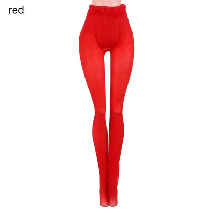 Suits 1/6 Doll Silk Stockings Mini Fishnet Tights Bottoms Socks Elastic leggings Miniature Pantyhose Dolls Accessories Girl G