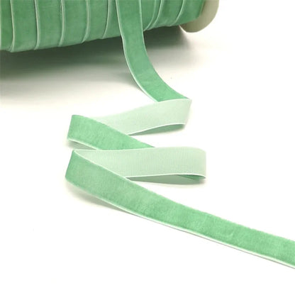 5 Yards 6-25mm Velvet Ribbon Wedding Party Decoration Handmade Ribbon Gift Wrapping Hair Bowknot DIY Christmas Ribbon