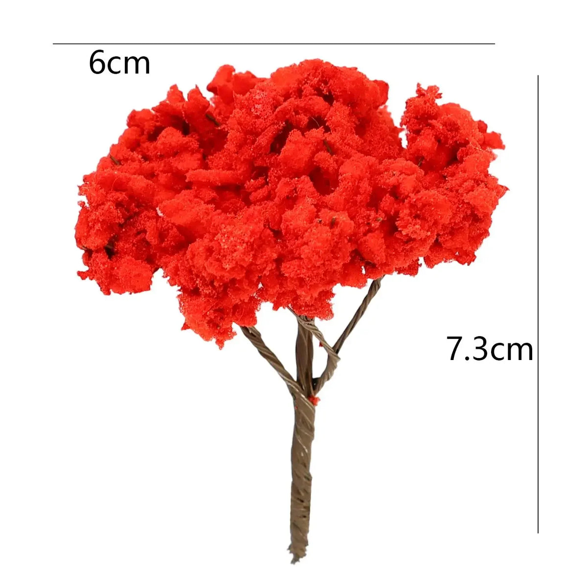 Realistic Fruit Tree Decor Miniature Landscape Table Model Ornaments DIY Fruit Trees Figurines DIY Microlandscape Decorations