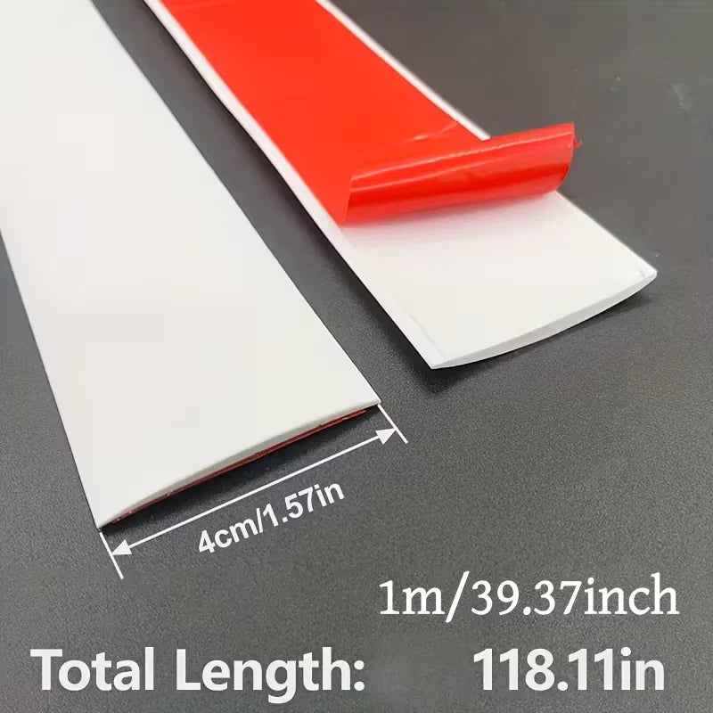 1PC 1m/3meters Self-adhesive Floor Cover Strips Carpet Edge Trim Strip Floor Transition Door Threshold Gaps Door Sealing Stri
