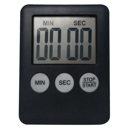 Digital Electronic Kitchen Timer with LCD Display Multi Function Stopwatch Mini for Baking Cooking Sports Exercise