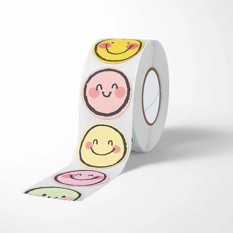 100-500pcs Cute Reward Stickers for Kids School Supply - DIY Thank You Sealing Labels Stationery Toy Game Tags for Teachers G