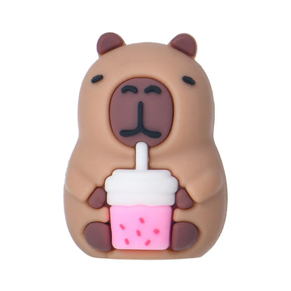 Capibara Cute Sharpener Pencil Kids Anime Capybara Sharpeners Student Back To School Stationary Children Birthday Gift Hot Sa