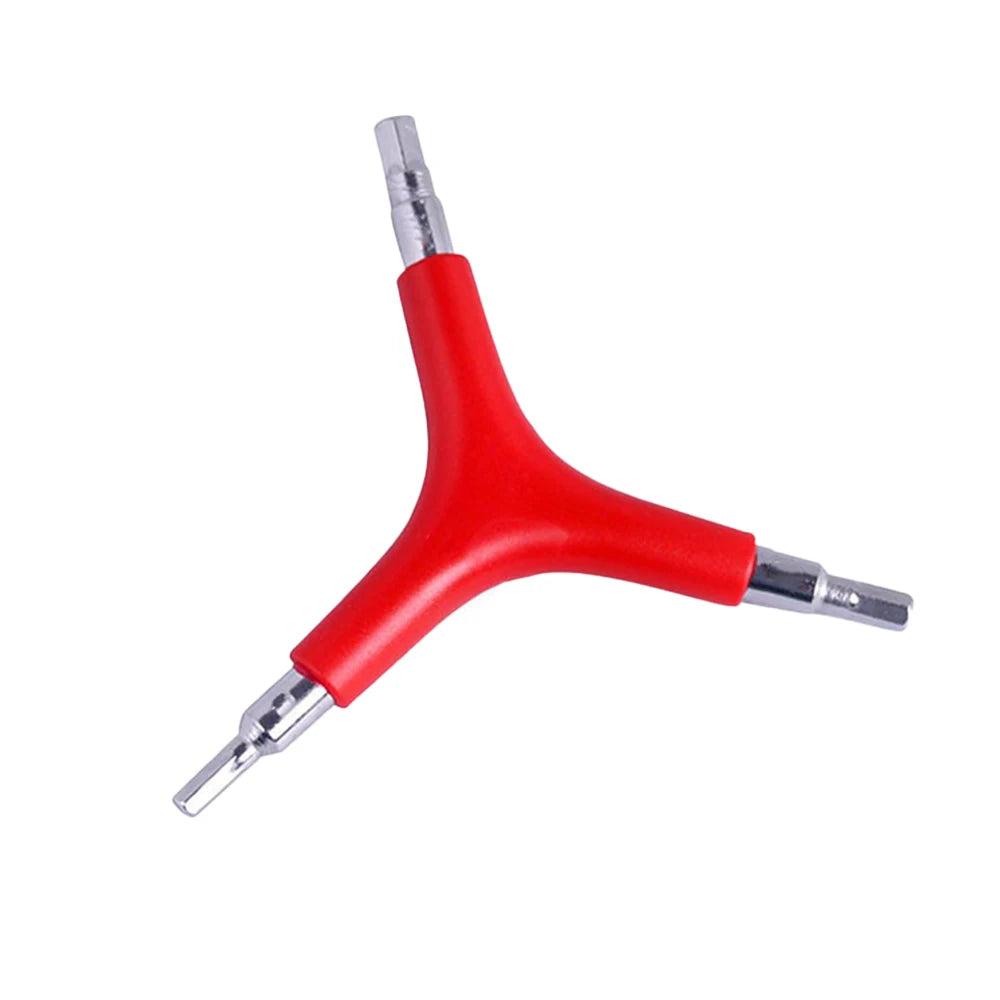 Hex Wrench Y-Type 3 Way 4/5/6mm Spanner Bicycle Repair Tools Trigeminal Hexagon Spanner Cycling MTB Mountain Bike Accessories