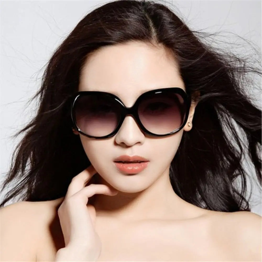 Sunglasses for Women Men Classic Retro Vintage Oversized Eyewear Fashion Shades Round Faced Driving Glasses