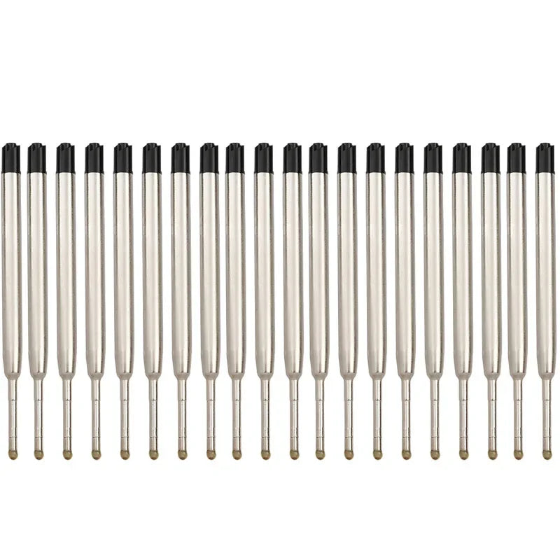 5/10/20pcs L:3.9 In Ballpoint Pen Refills for Parker Pens Medium Point blue red Black Ink Rods for Writing Office Stationery 