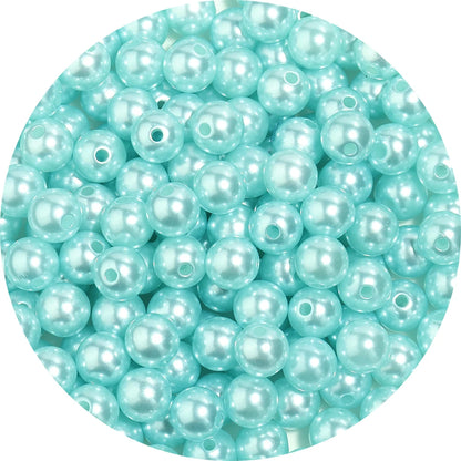 50-1000pcs/Lot Round ABS Imitation Pearl Beads Loose Beads Plastic Acrylic Spacer Bead For Jewelry Making Diy Bracelet Neckla