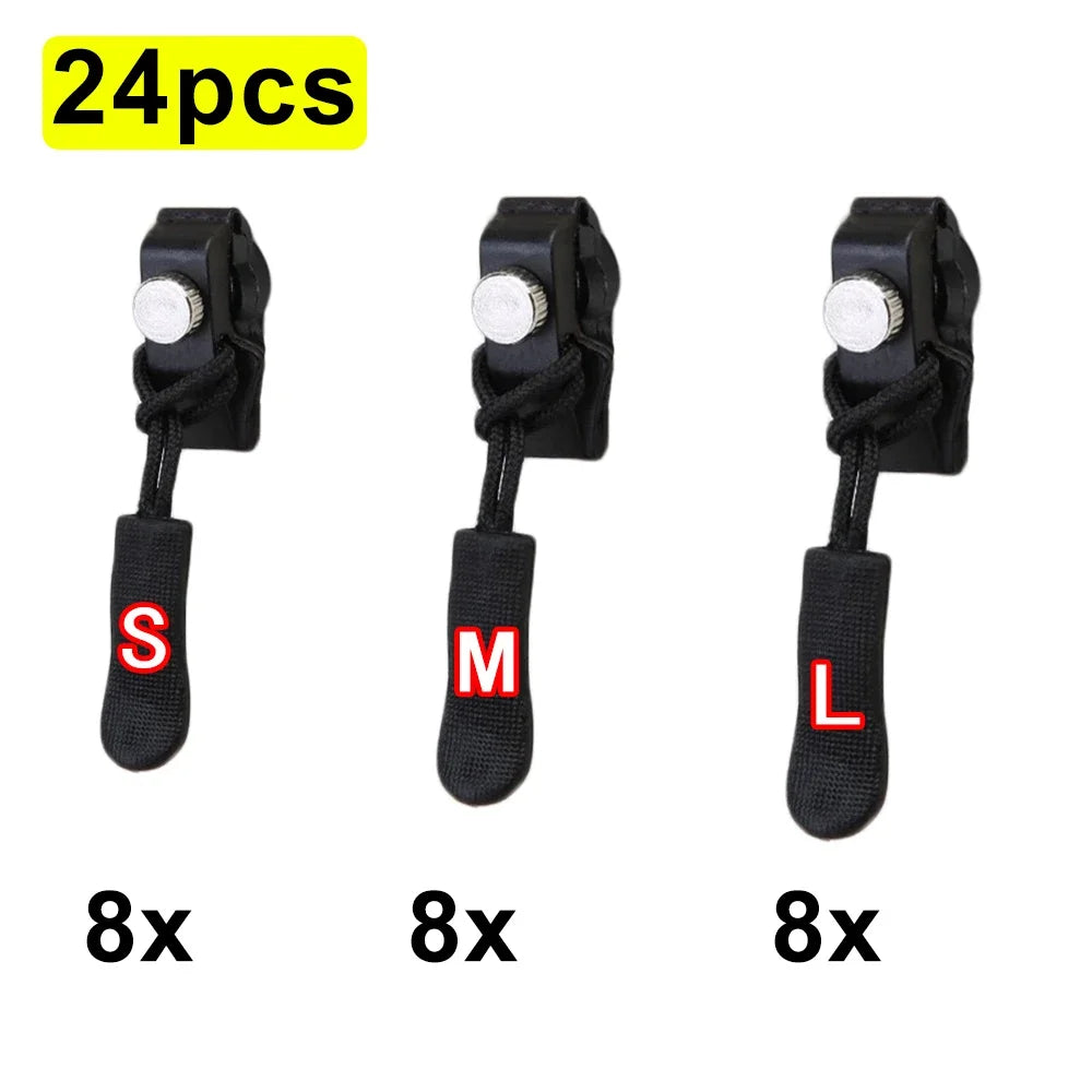 Universal Zipper Repair Kit Quick Instant Detachable Zipper Head Replacement Zipper Slider Pull for Jacket Bags Coat Free Sew