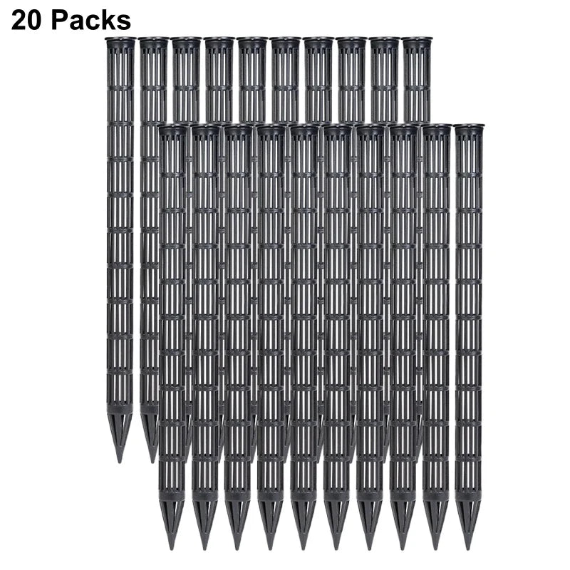 10/20Pcs Plant Aeration Tubes for Pots -Root Rot Prevention,Prevent Overwatering for Healthy Roots,Wet-dry Cycle.gardening To