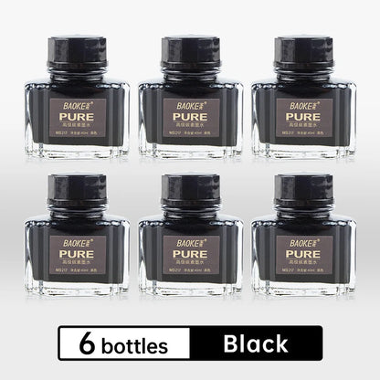 BAOKE 40ml Fountain Pen Ink Bottle Pigment Pure Pen Ink