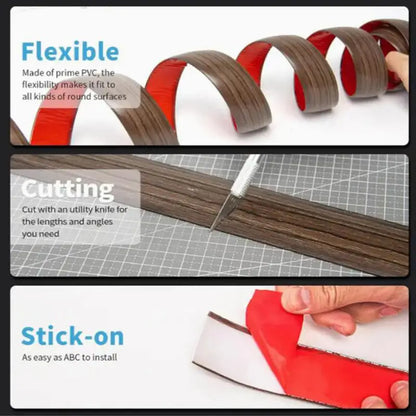 1pc 1m/2m Self-adhesive Floor Cover Strips Carpet Edge Trim Strip Floor Transition Door Threshold Gaps Door Bottom Sealing St