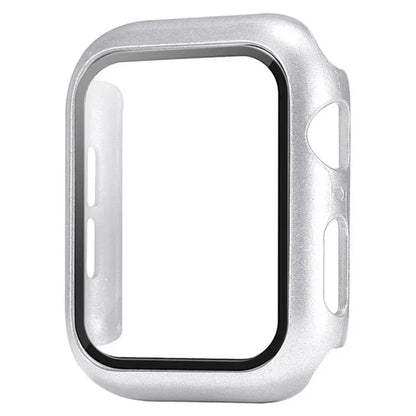 Glass+Cover For Apple Watch case 44mm 40mm 41 42 45 mm 49mm 46mm Screen Protector iWatch series Ultra 10 9 8 7 6 SE 5 Accesso