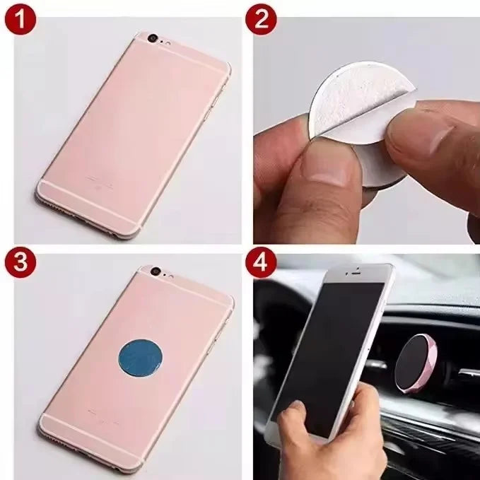 1/20Pcs Magnetic Metal Plate For Magnetic Car Phone Holder Universal Iron Sheet Sticker Stand Mobile Phone Magnet Holder Moun