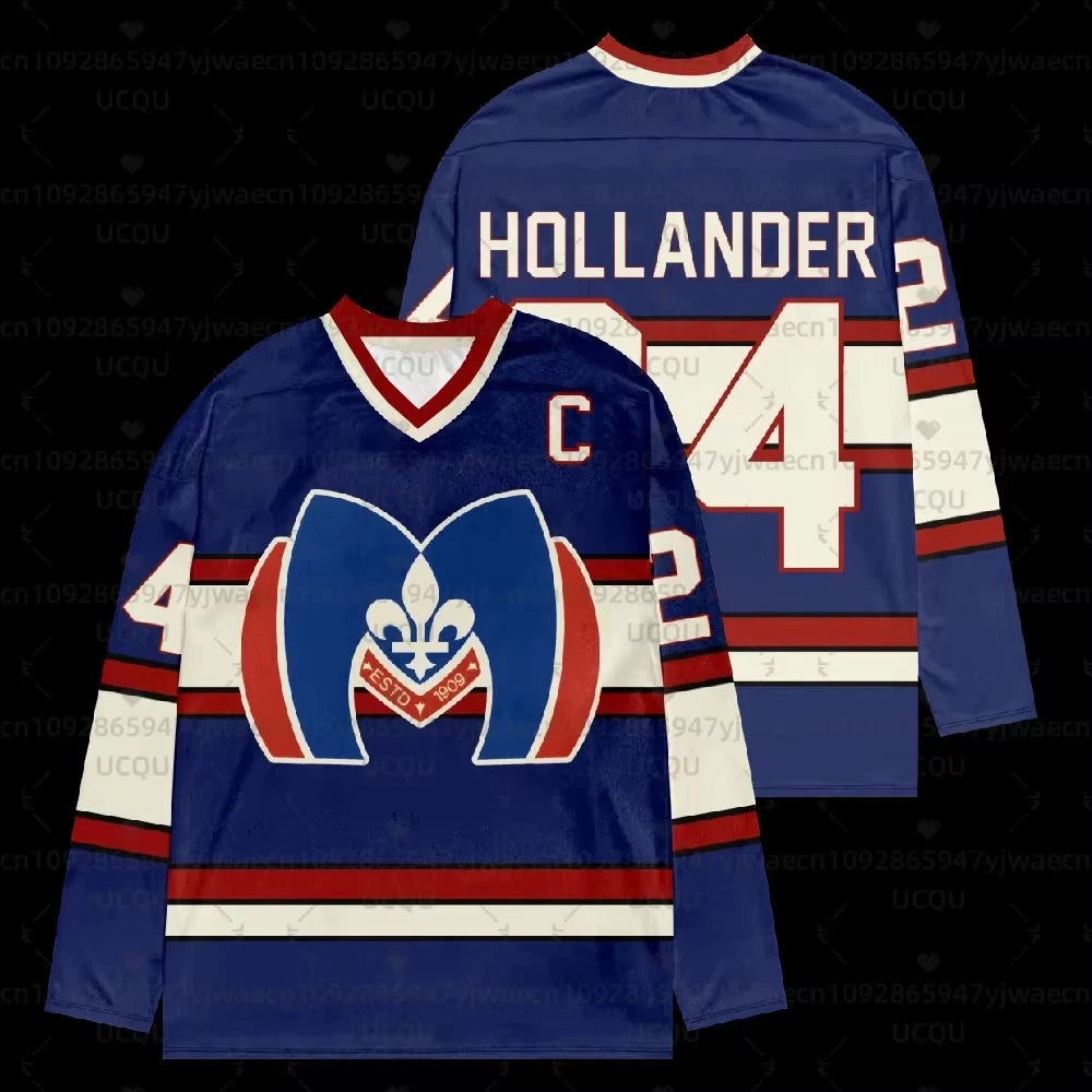 New Heated Rivalry Hockey Jersey Long Sleeves Tee Men's Women's Rozanov HOLLANDER T-shirts Unisex Tops Pullovers Fans Sweatsh