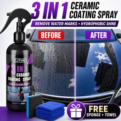 Car Ceramic Nano Coating Liquid Nano Crystal Hydrophobic Layer Coating Agent Auto Polish Liquid Nano Shine Protection Coating