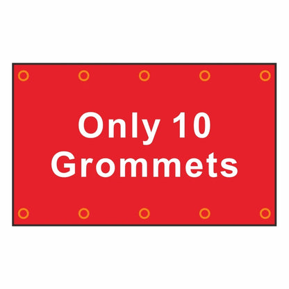 Digital Print Custom Flag Any Size Company Logo Outdoor Sport Advertising Banner Polyester Sleeve Brass Grommets Decor - only